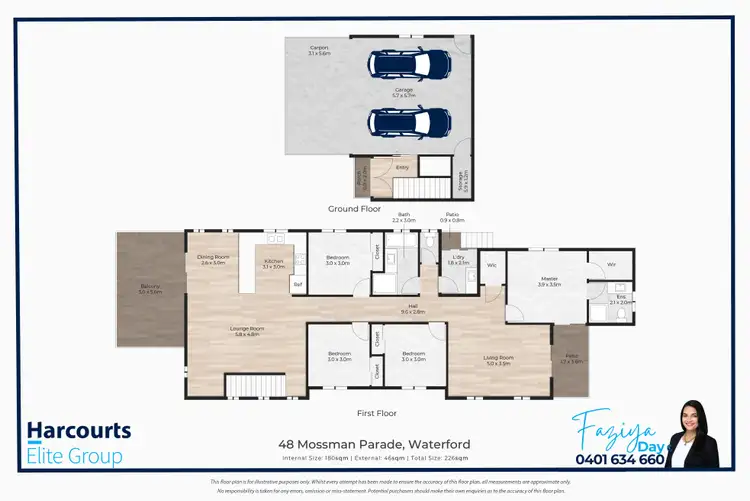 Floorplan of Homely house listing, 48 Mossman Parade, Waterford QLD 4133
