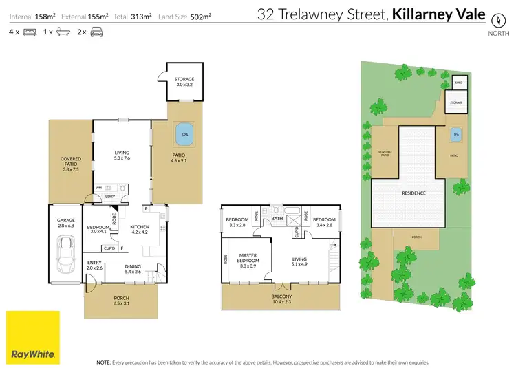 Floorplan of Homely house listing, 32 Trelawney Street, Killarney Vale NSW 2261