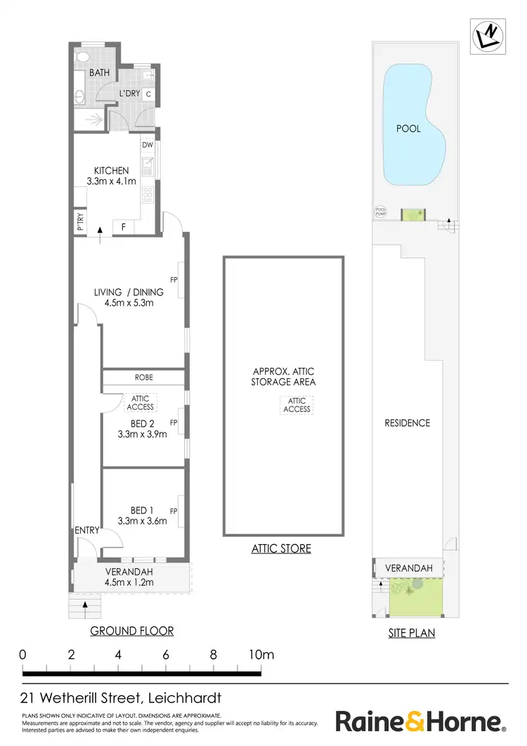 Floorplan of Homely house listing, 21 Wetherill Street, Leichhardt NSW 2040