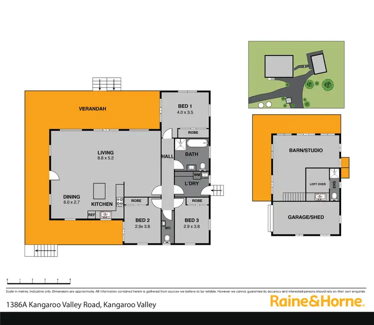 Floorplan of Homely rural property listing, 1386A Kangaroo Valley Road, Kangaroo Valley NSW 2577