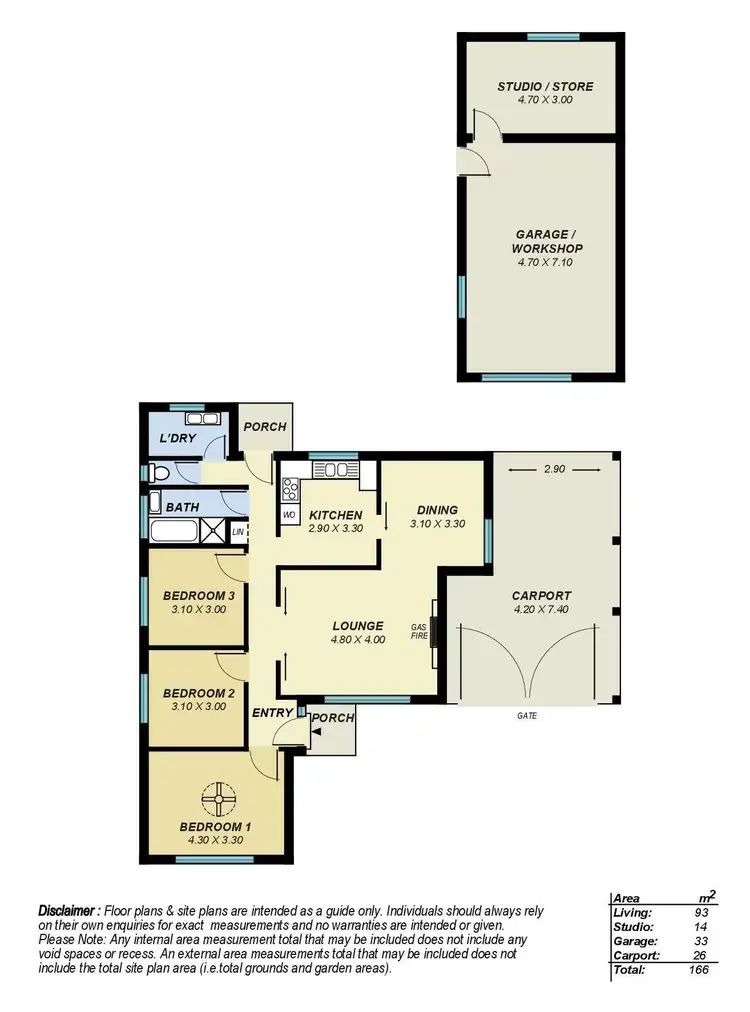 Floorplan of Homely house listing, 4 Eversley Ave, Enfield SA 5085