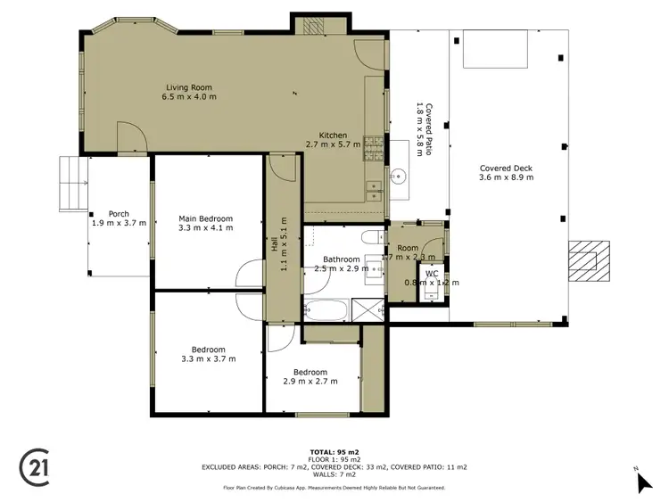 Floorplan of Homely house listing, 31 Terry Crescent, Mandurah WA 6210