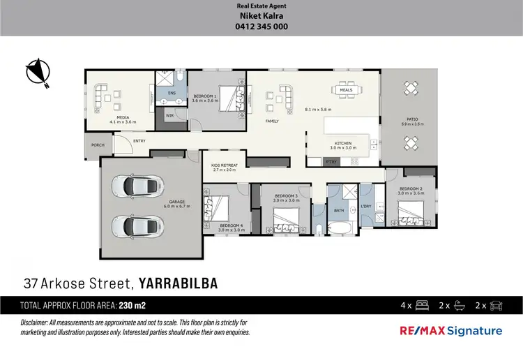 Floorplan of Homely house listing, 37 Arkose Street, Yarrabilba QLD 4207