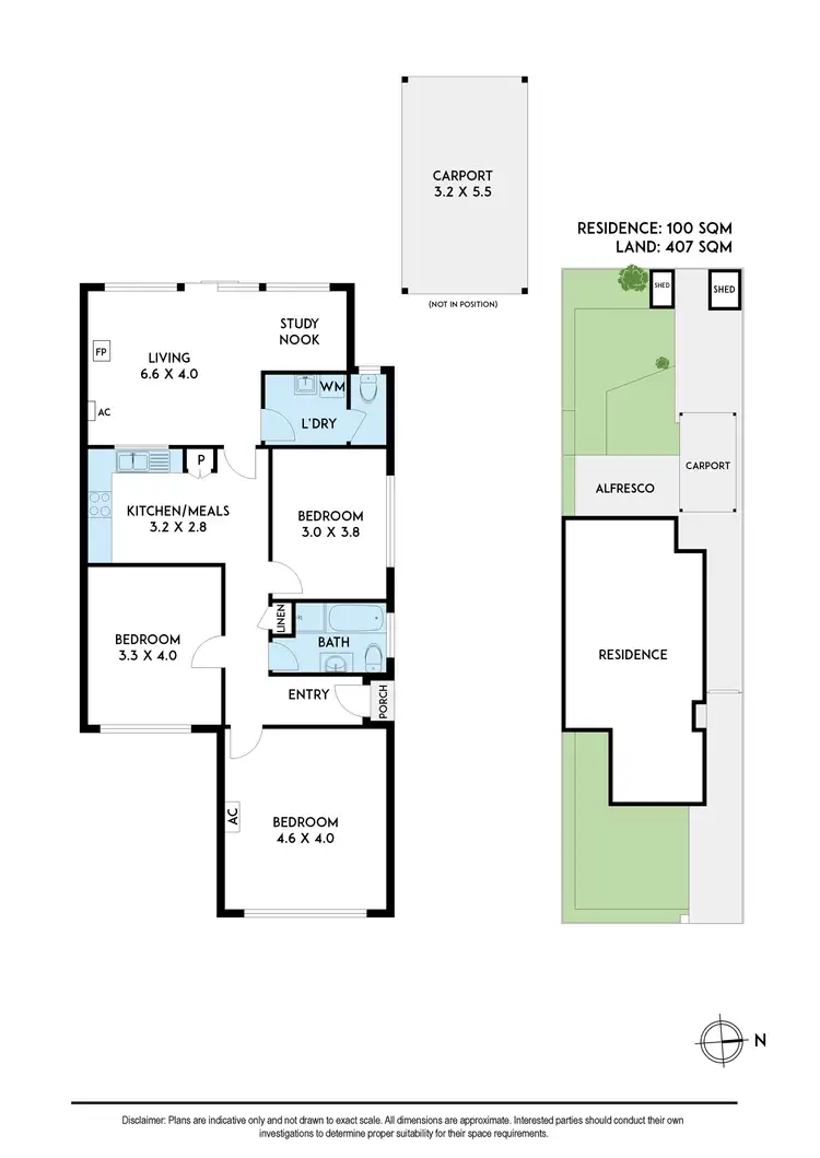 Floorplan of Homely unit listing, 2/22 Vizard Street, Dandenong VIC 3175