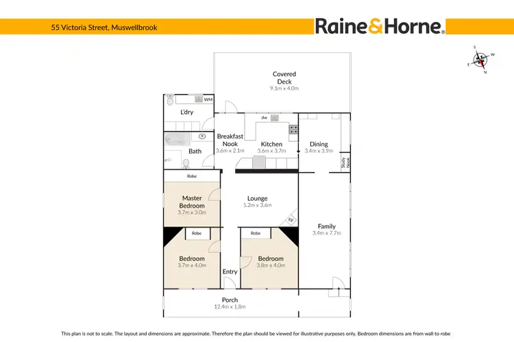 Floorplan of Homely house listing, 55 Victoria Street, Muswellbrook NSW 2333