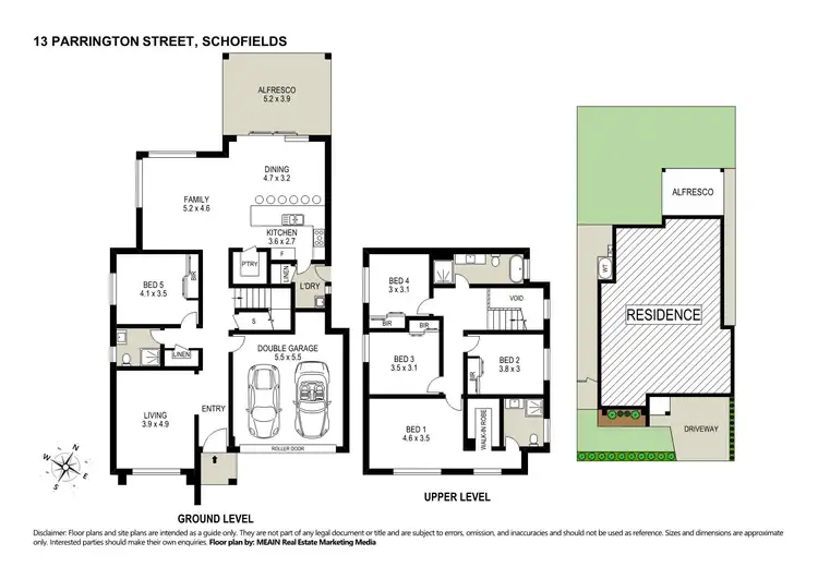 Floorplan of Homely house listing, 13 Parrington Street (Tallawong), Schofields NSW 2762