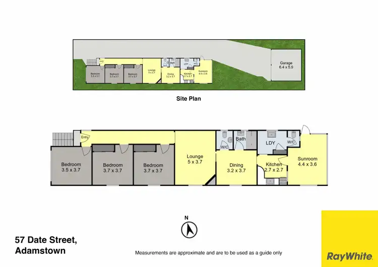 Floorplan of Homely house listing, 57 Date Street, Adamstown NSW 2289