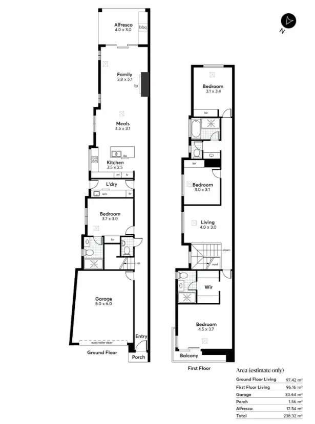 Floorplan of Homely house listing, 10C Albion Terrace, Campbelltown SA 5074