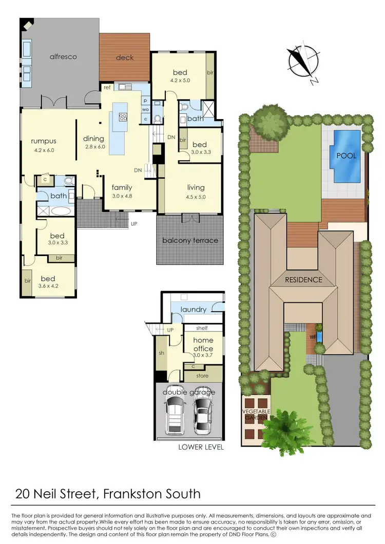 Floorplan of Homely house listing, 20 Neil Street, Frankston South VIC 3199