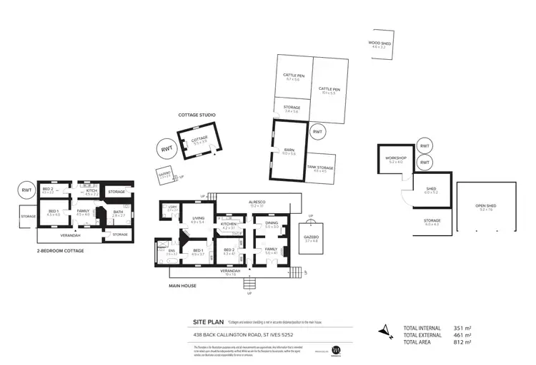 Floorplan of Homely house listing, 438 Back Callington Road, St Ives SA 5252