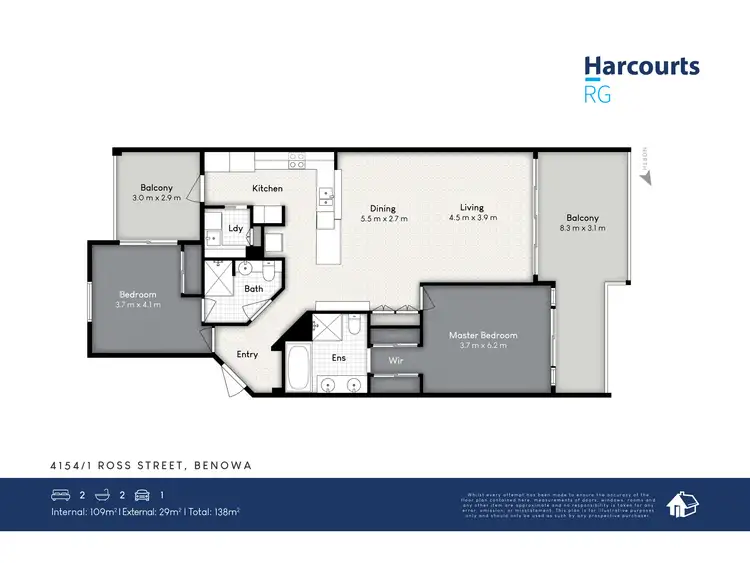 Floorplan of Homely unit listing, 4154 Archer Hill Drive, Benowa QLD 4217