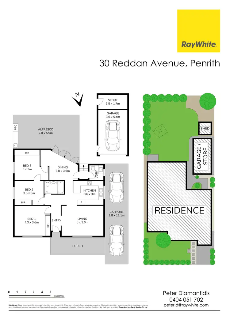 Floorplan of Homely house listing, 30 Reddan Avenue, Penrith NSW 2750