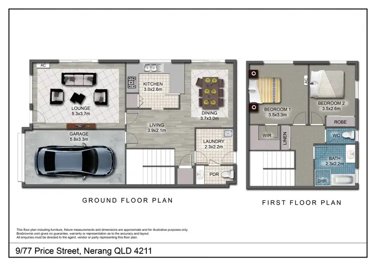 Floorplan of Homely house listing, 9/77 Price Street, Nerang QLD 4211
