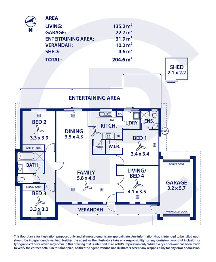 Floorplan of Homely house listing, 3/18 Fletcher Road, Mount Barker SA 5251