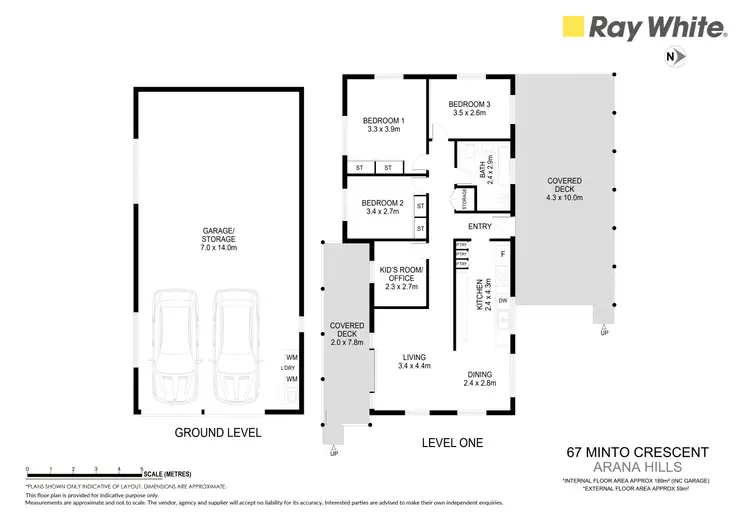 Floorplan of Homely house listing, 67 Minto Crescent, Arana Hills QLD 4054