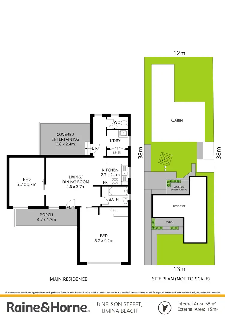Floorplan of Homely house listing, 8 Nelson Street, Umina Beach NSW 2257