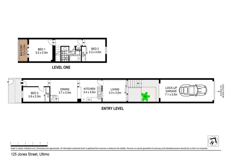 Floorplan of Homely house listing, 125 Jones Street, Ultimo NSW 2007