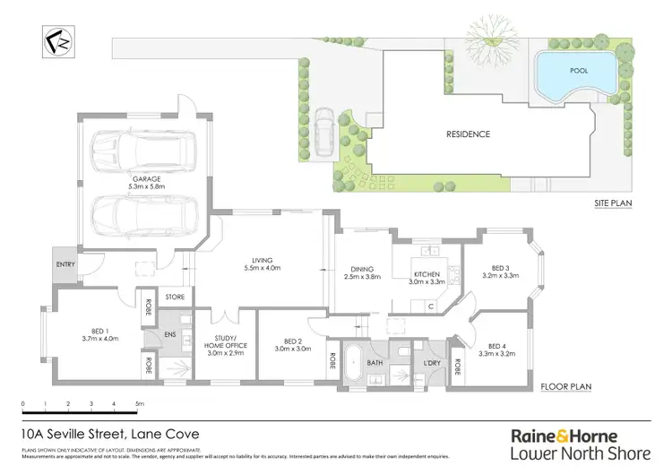 Floorplan of Homely house listing, 10A Seville Street, Lane Cove NSW 2066