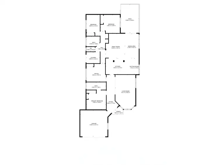 Floorplan of Homely house listing, 28 Atkins Street, Euroa VIC 3666