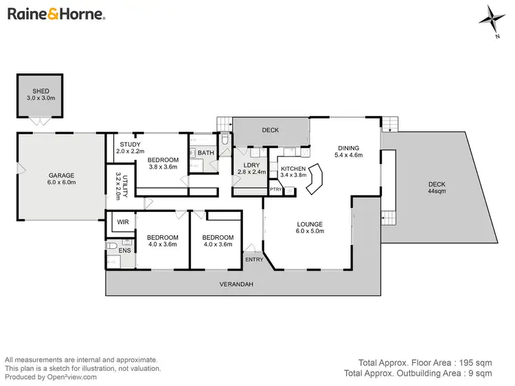 Floorplan of Homely house listing, 8 Balm Court, Margate TAS 7054