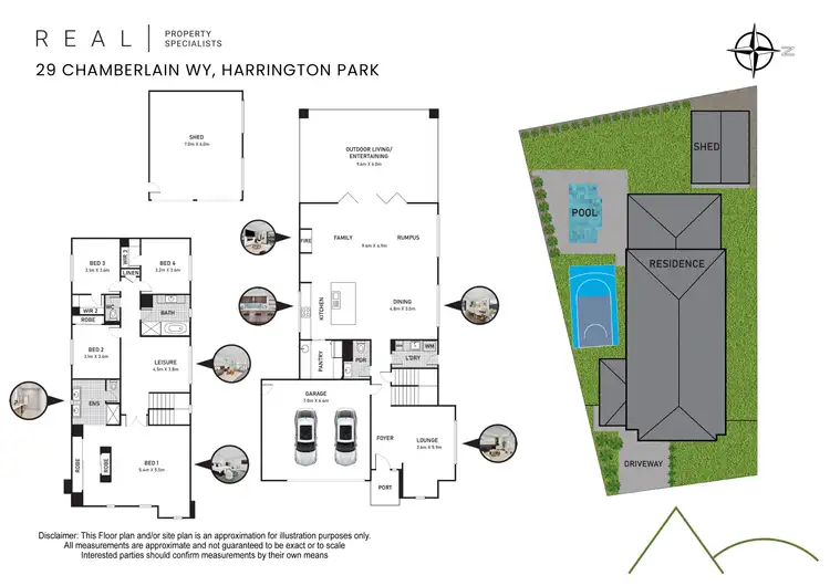 Floorplan of Homely house listing, 29 Chamberlain Way, Harrington Park NSW 2567