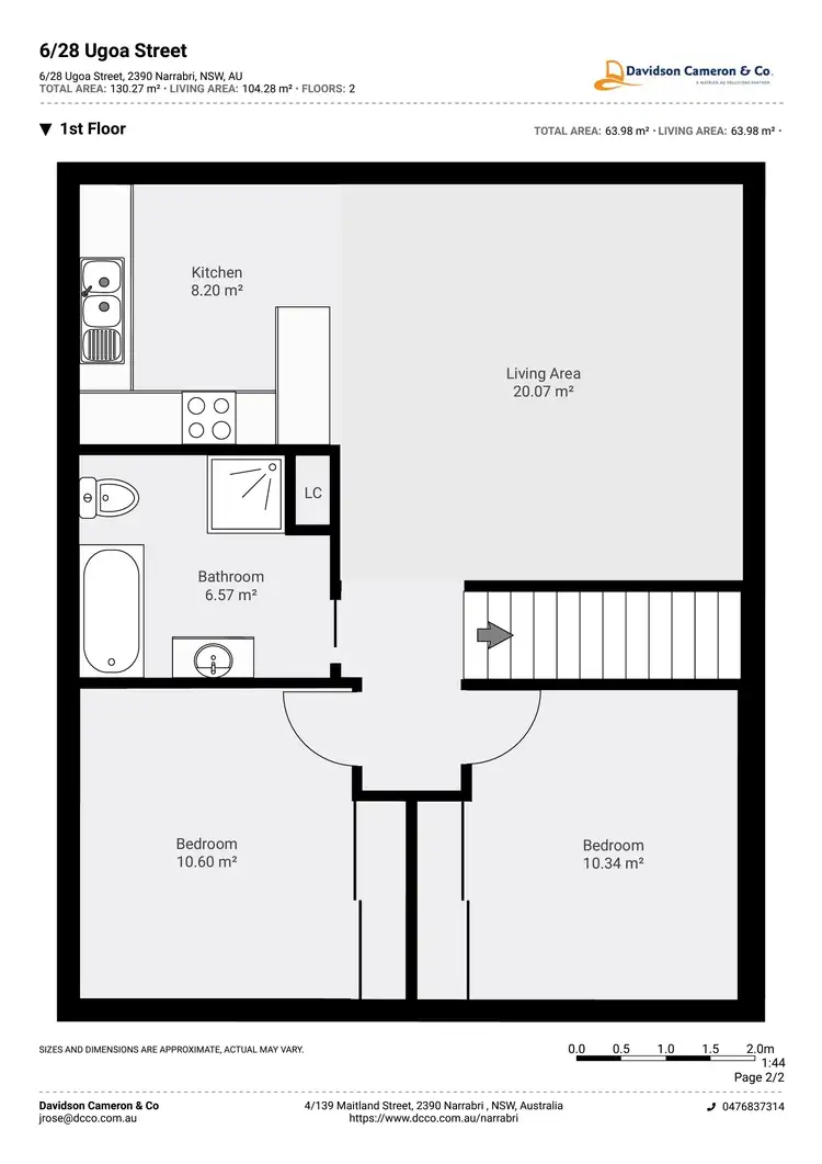 Floorplan of Homely unit listing, 6/28 Ugoa Street, Narrabri NSW 2390