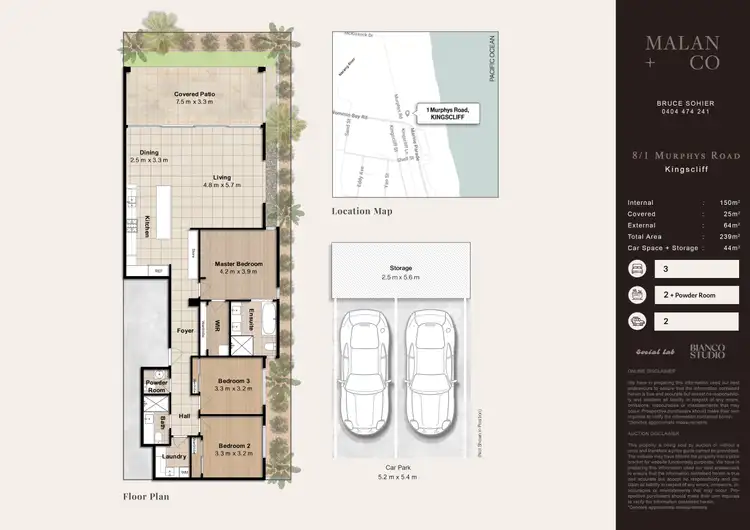 Floorplan of Homely apartment listing, 8/1 Murphys Road, Kingscliff NSW 2487