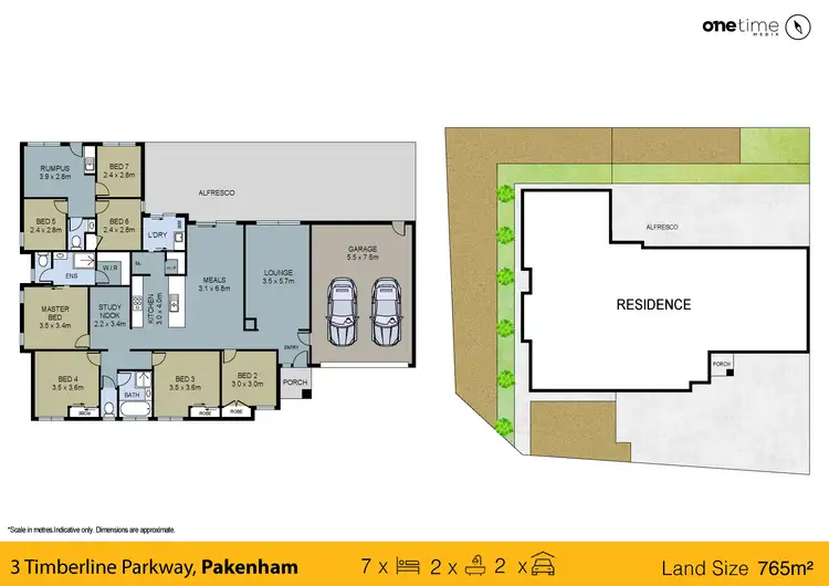 Floorplan of Homely house listing, 3 Timberline Parkway, Pakenham VIC 3810