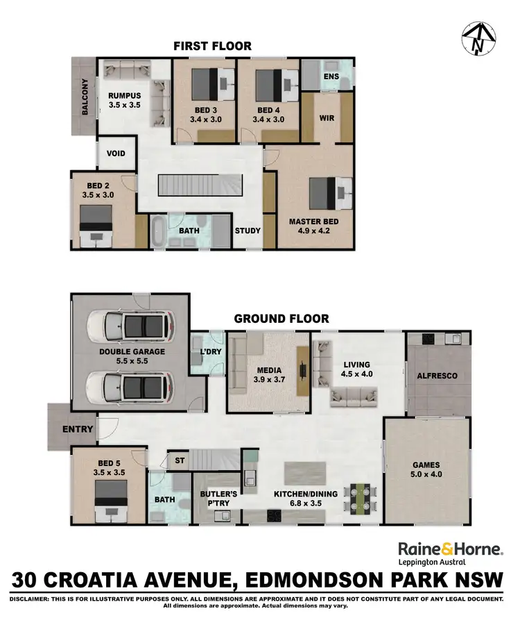 Floorplan of Homely house listing, 30 Croatia Avenue, Edmondson Park NSW 2174