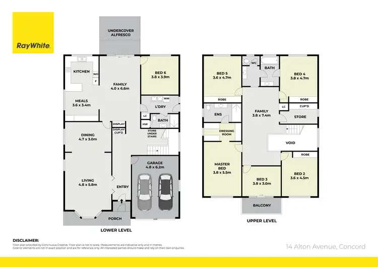 Floorplan of Homely house listing, 14 Alton Avenue, Concord NSW 2137