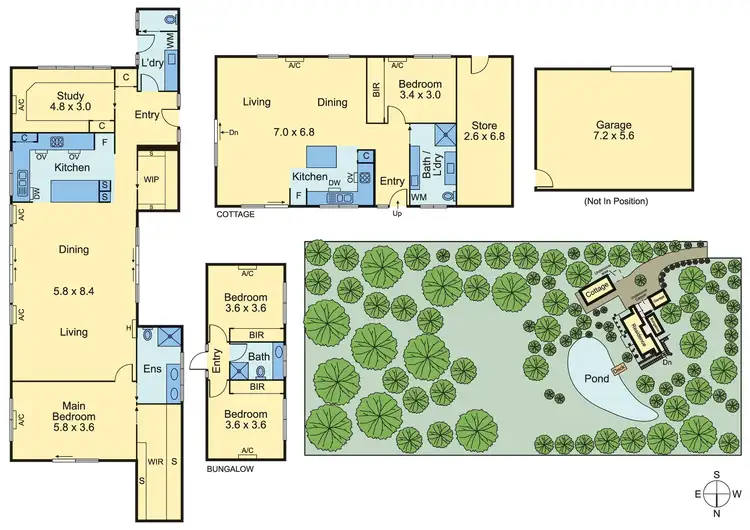 Floorplan of Homely house listing, 45 St Margarets Road, Healesville VIC 3777