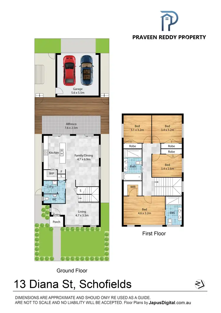 Floorplan of Homely house listing, 13 Diana Street, Schofields NSW 2762