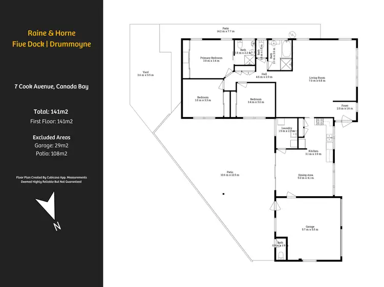 Floorplan of Homely house listing, 7 Cook Avenue, Canada Bay NSW 2046