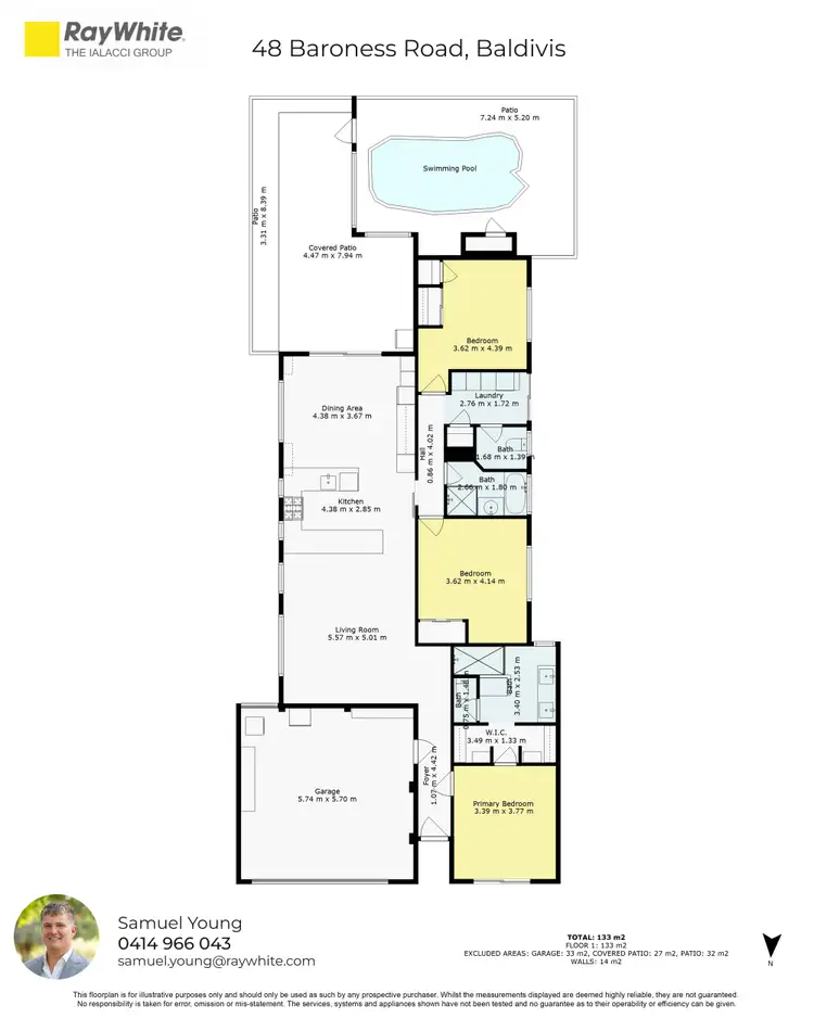Floorplan of Homely house listing, 48 Baroness Road, Baldivis WA 6171
