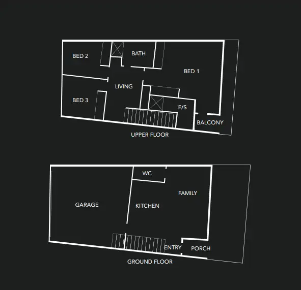 Floorplan of Homely townhouse listing, 2/5 David Street, O'connor ACT 2602