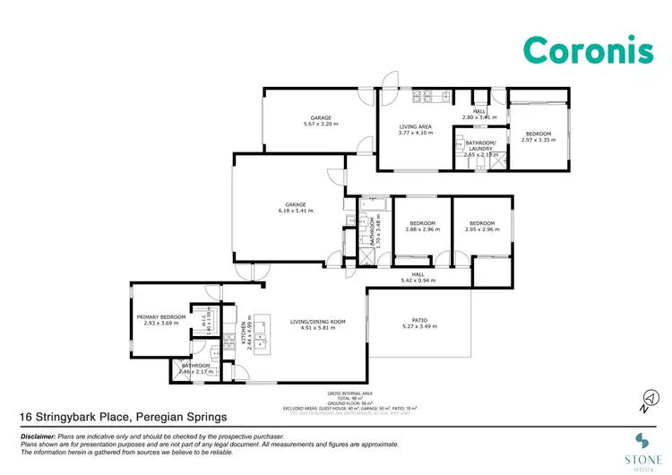 Floorplan of Homely house listing, 16 Stringybark Place, Peregian Springs QLD 4573