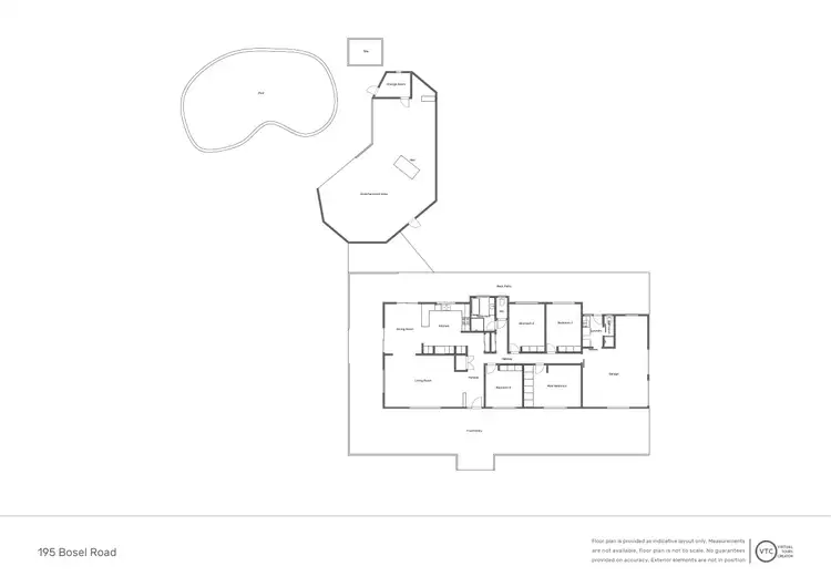 Floorplan of Homely house listing, 195 Bosel Road, Tinana QLD 4650