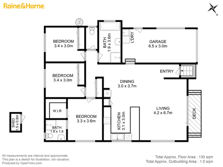 Floorplan of Homely house listing, Unit 9/45 Hollyhock Drive, Kingston TAS 7050