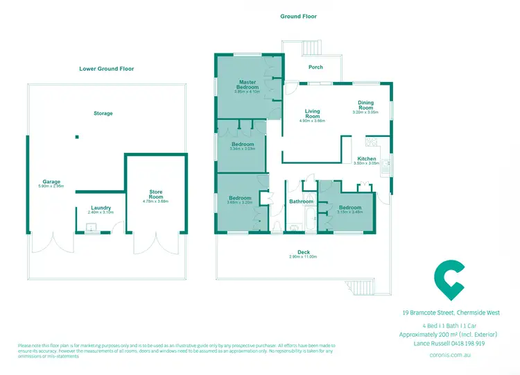 Floorplan of Homely house listing, 19 Bramcote Street, Chermside West QLD 4032
