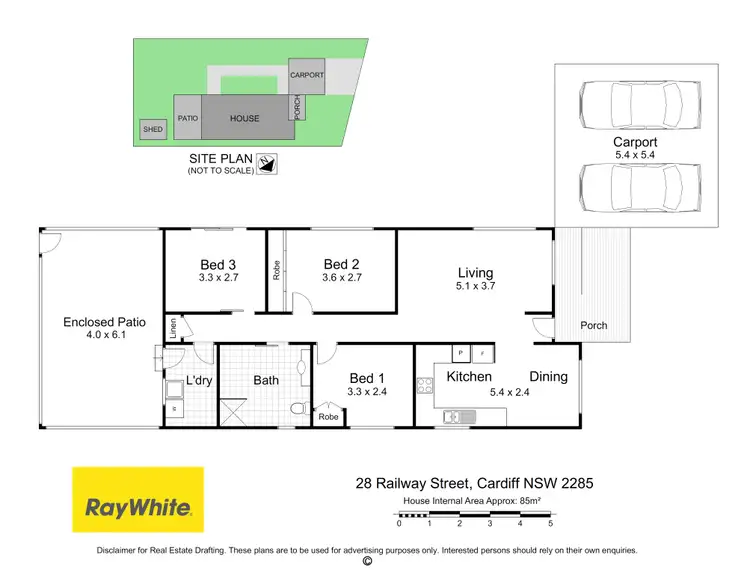 Floorplan of Homely house listing, 28 Railway Parade, Cardiff NSW 2285