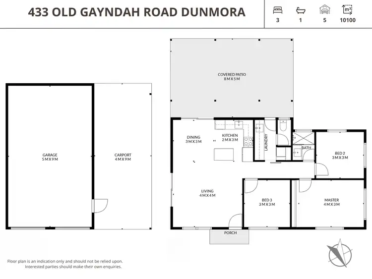 Floorplan of Homely house listing, 433 Old Gayndah Road, Dunmora QLD 4650