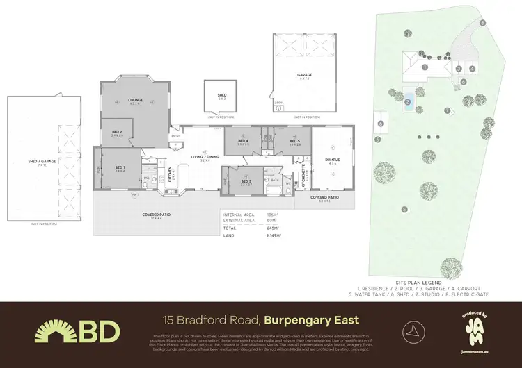 Floorplan of Homely house listing, 15-17 Bradford Road, Burpengary East QLD 4505