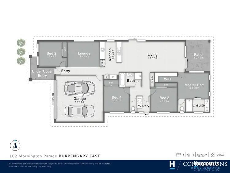 Floorplan of Homely house listing, 102 Mornington Parade, Burpengary East QLD 4505