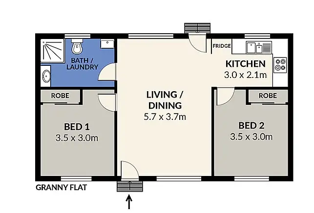 Floorplan of Homely house listing, 4a Griffiths Avenue, West Ryde NSW 2114