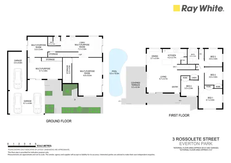 Floorplan of Homely house listing, 3 Rossolete Street, Everton Park QLD 4053