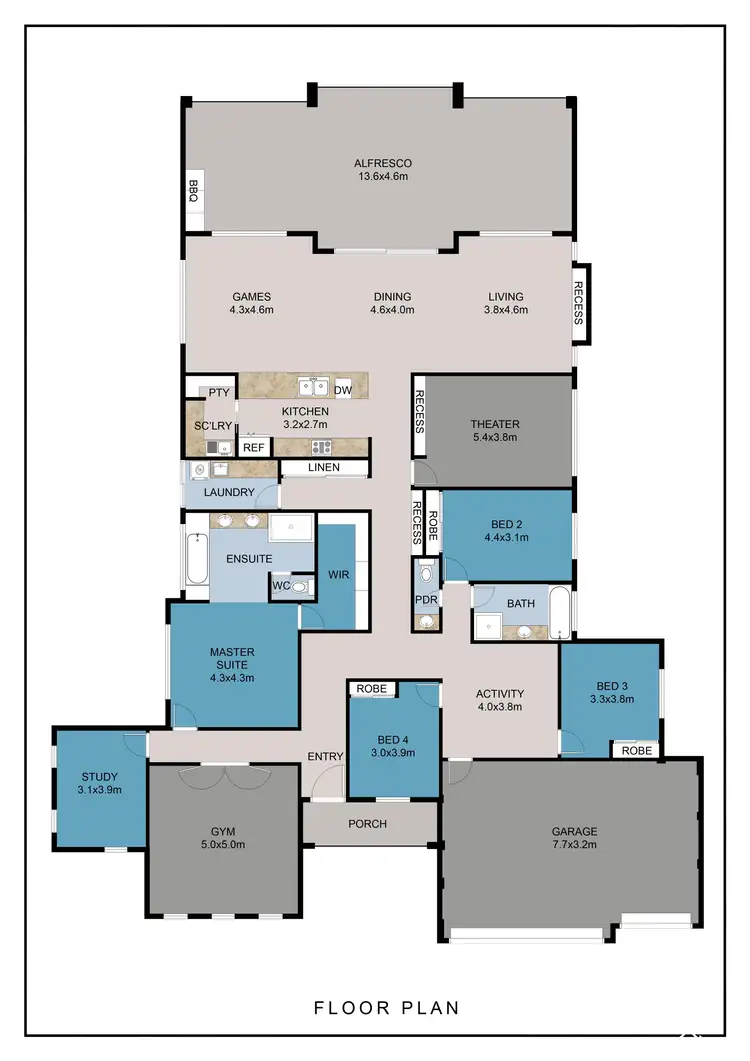 Floorplan of Homely house listing, 26 Rivose Crescent, Darling Downs WA 6122