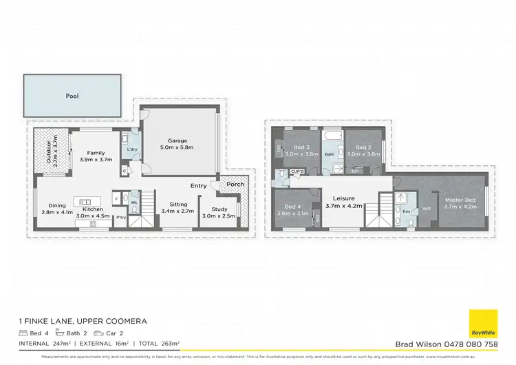 Floorplan of Homely house listing, 1 Finke Lane, Upper Coomera QLD 4209