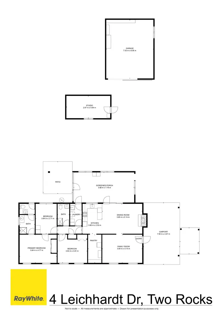 Floorplan of Homely house listing, 4 Leichhardt Drive, Two Rocks WA 6037