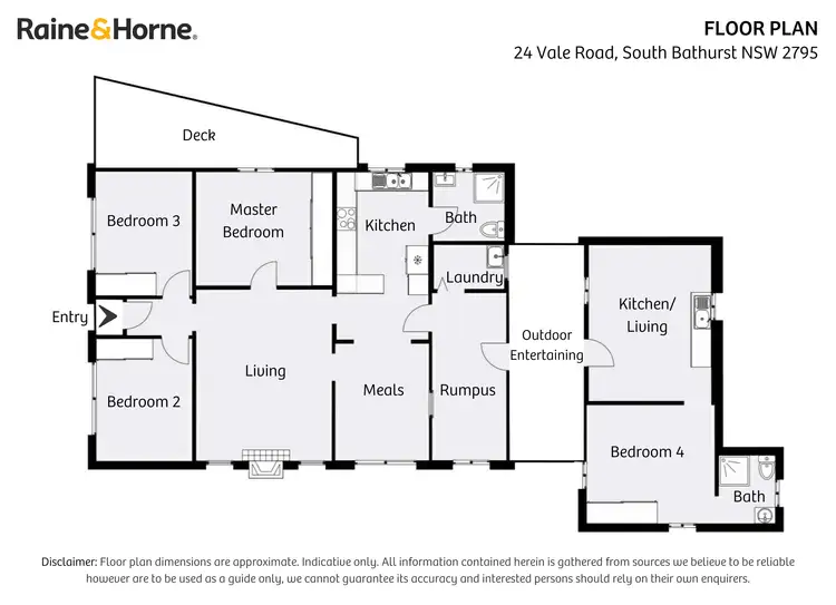 Floorplan of Homely house listing, 24 Vale Road, South Bathurst NSW 2795