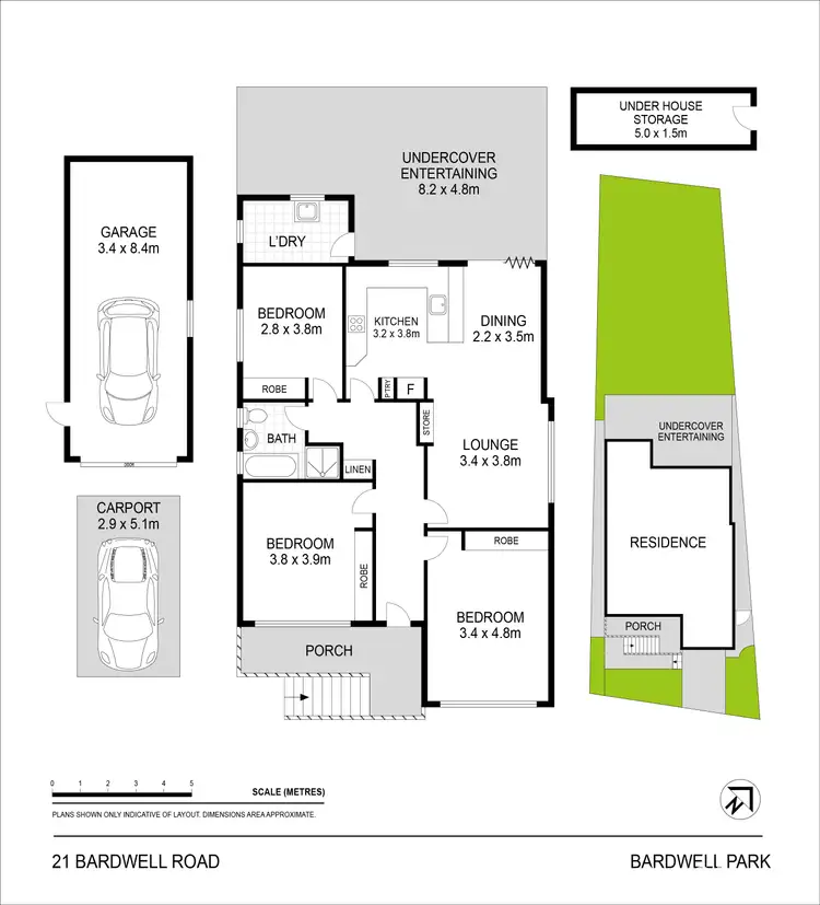 Floorplan of Homely house listing, 21 Bardwell Road, Bardwell Park NSW 2207